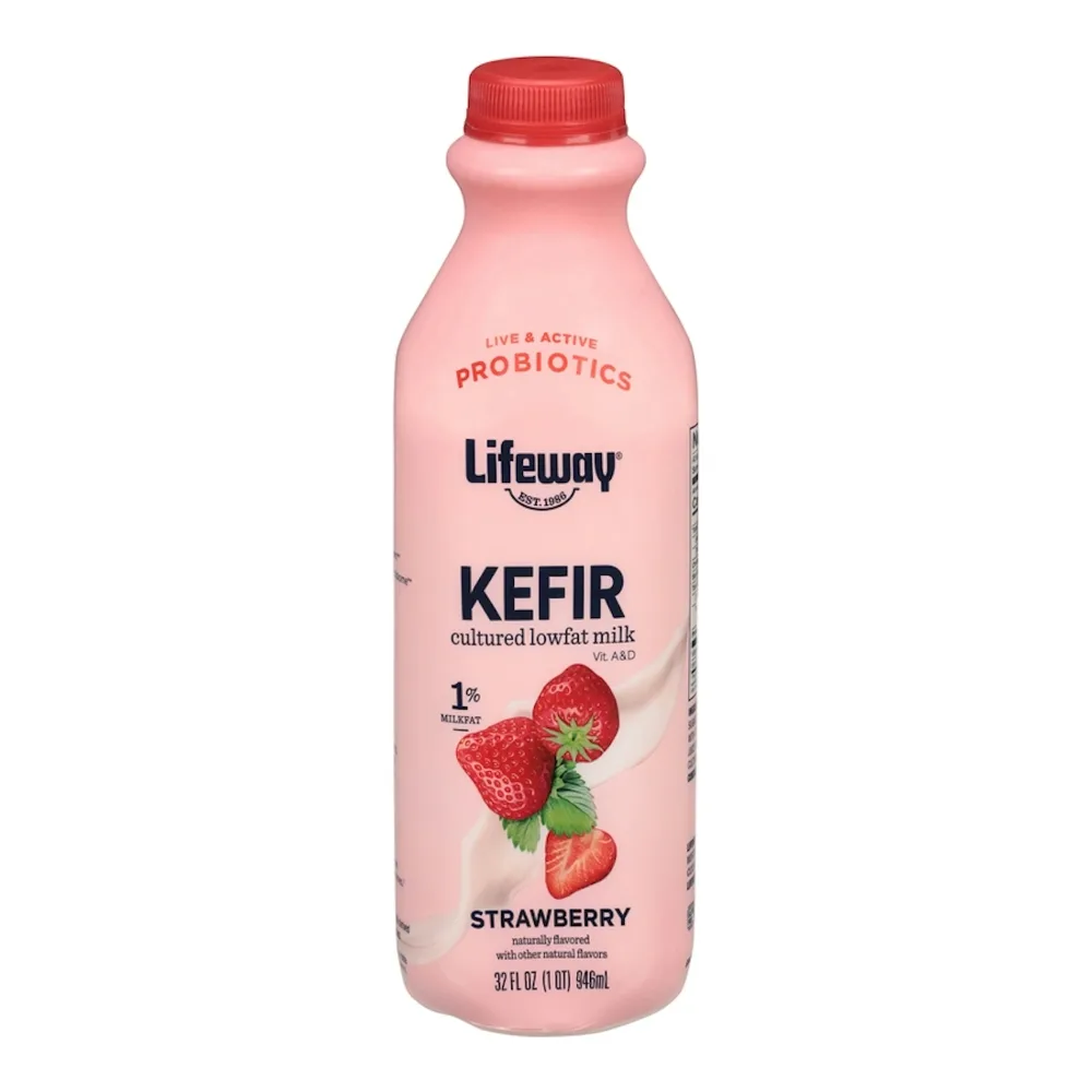017077103329 LIFEWAY KEFIR STRAWBERRRY 32Z - Image 1