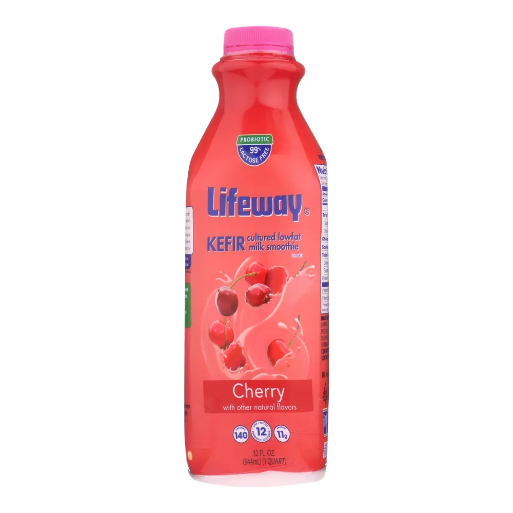 017077105323 LIFEWAY KEFIR CHERRY 32Z - Image 1