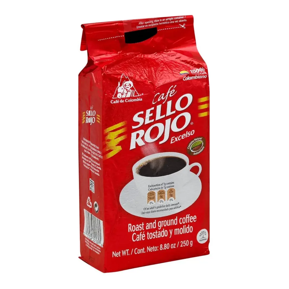 017202201395 CAFE SELLO ROJO COFFEE 8Z - Image 1