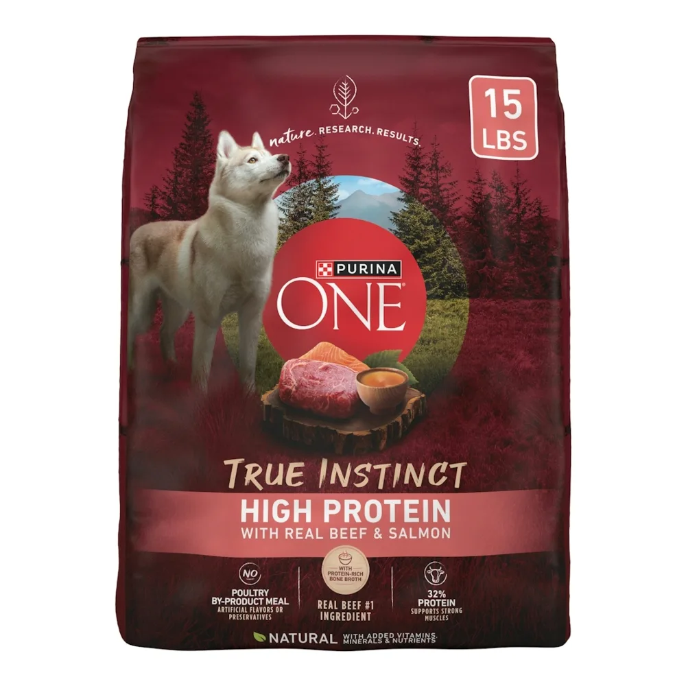 017800183383 PUR 1 HIGH PRTN BEEF SLMN 15LB - Image 1