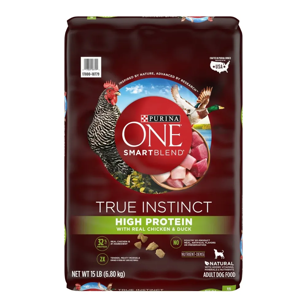 017800187794 PUR 1 TRUE INSTINCT PROTEIN 15LB - Image 1
