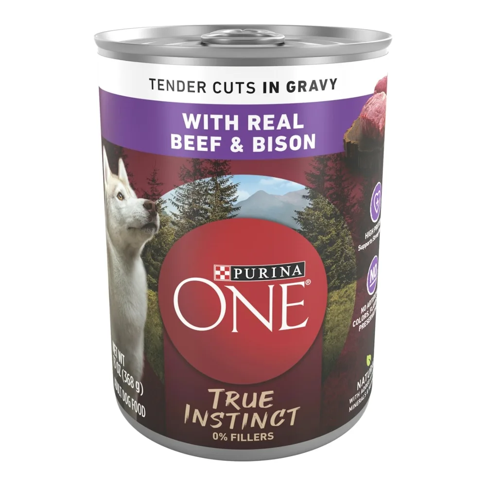 017800190268 PURINA TENDER CUTS BEEF BISON 13Z - Image 1