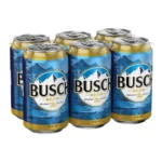 BUSCH BEER CANS 12Z/ 6PK