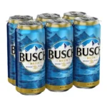 BUSCH BEER CANS 16Z/6PK