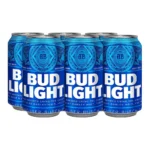 BUD LIGHT CANS 12Z/6PK