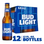 BUD LIGHT BOTTLES 12Z/12PK