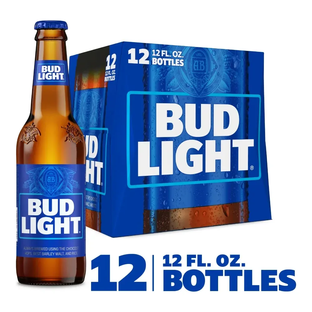 018200007699 BUD LIGHT BOTTLES 12Z/12PK - Image 1