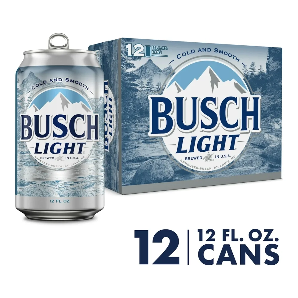 018200008016 BUSCH LIGHT BEER 12Z/12PK - Image 1
