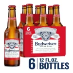 BUDWEISER BOTTLES 12Z/6PK