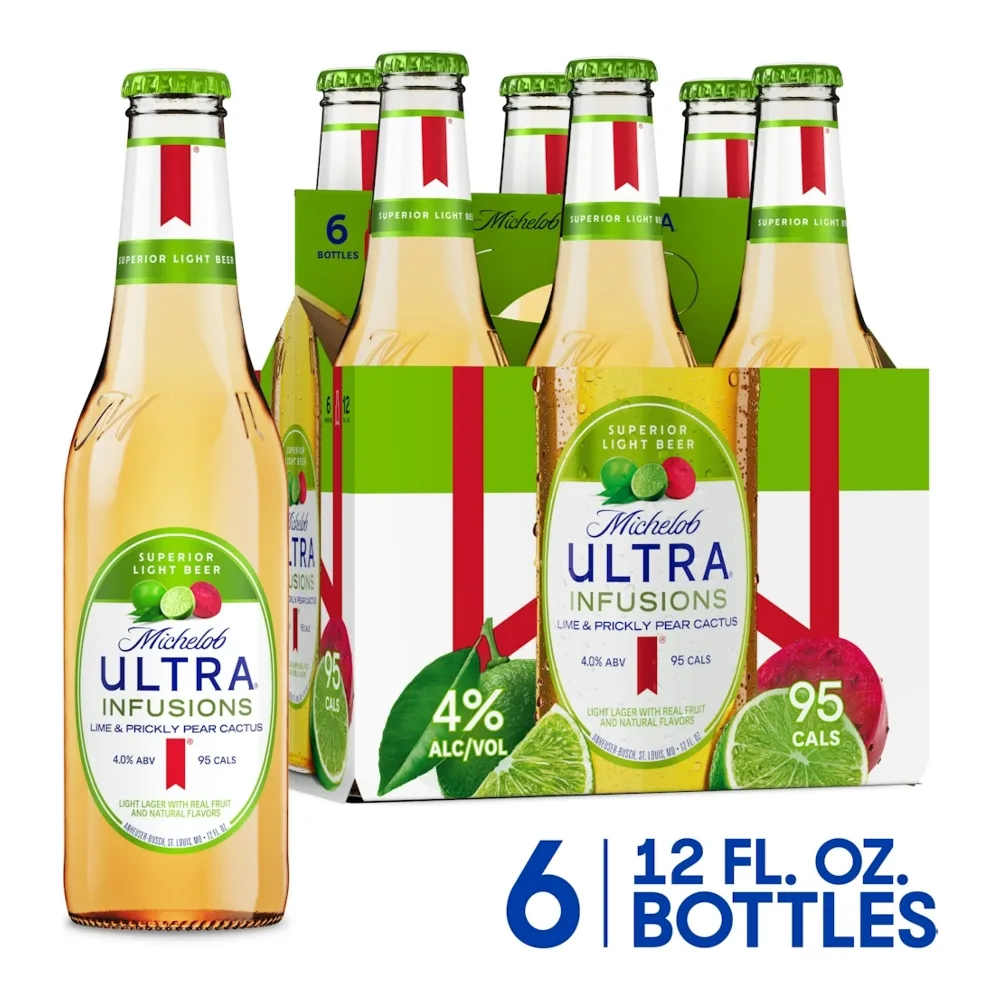 018200129896 MICHELOB ULT LIME CACTUS 12Z/6PK - Image 1