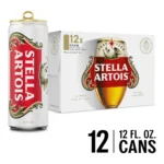 STELLA ARTOIS BELGIUM CANS 12Z/12PK