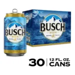 BUSCH BEER CANS 12Z/30PK