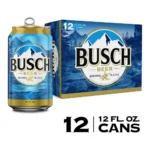 BUSCH BEER CANS 12Z/12PK