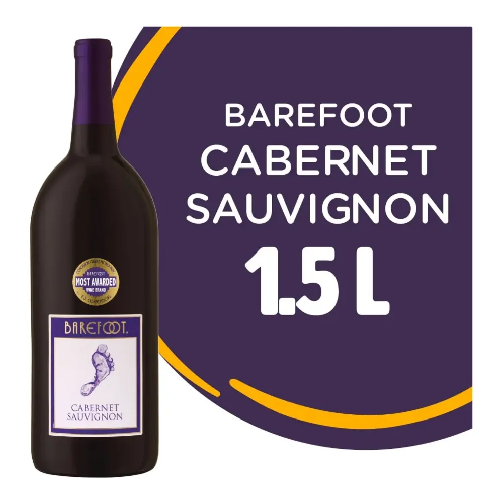 018341151015 BAREFOOT CABERNET SAUVIGNON 1.5L - Image 1