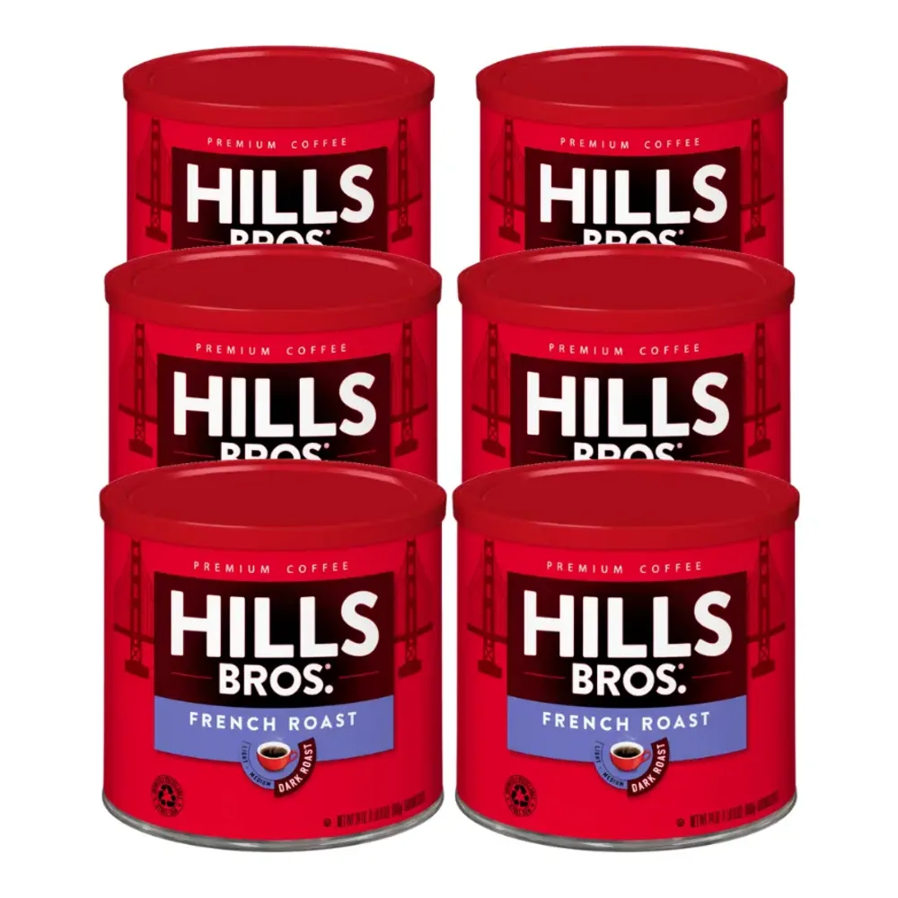 018400420007 HILLS BROS 100% FRENCH ROAST 23Z - Image 1