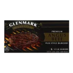 GLENMARK ANGUS BEEF BURGER 2LB