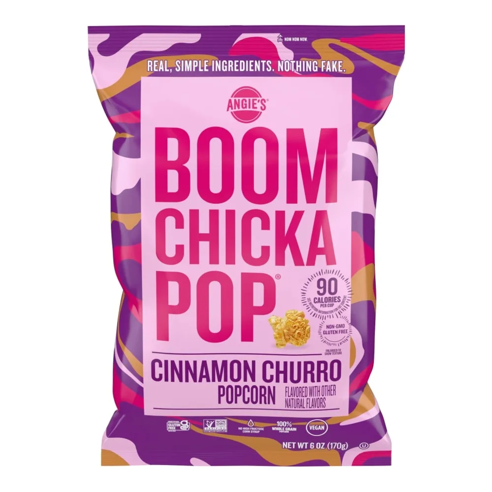 018780018993 ANGIES POPCORN CINN CHURRO 6Z - Image 1
