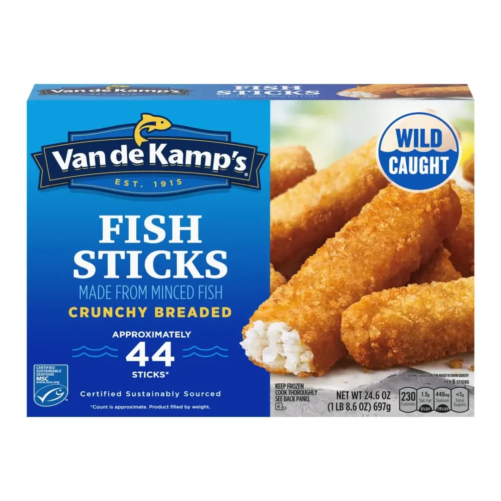 019600920700 VAN DE KAMP FISH STICKS 24.6Z - Image 1