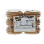 CLYDES PLAIN CAKE DONUTS 6CT
