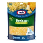 KRAFT SHRED FINE 4 CHS MEXICAN 8Z