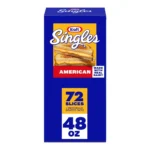 KRAFT AMER CHEESE SINGLE 72 SLICE 48Z