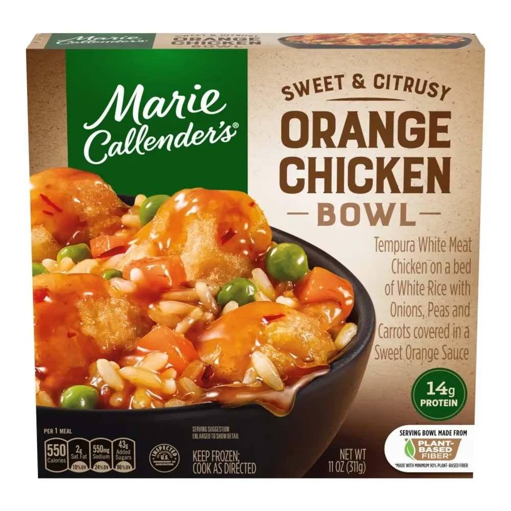 021131000981 MARIE C/ORANGE CHICKEN BWL 11Z - Image 1