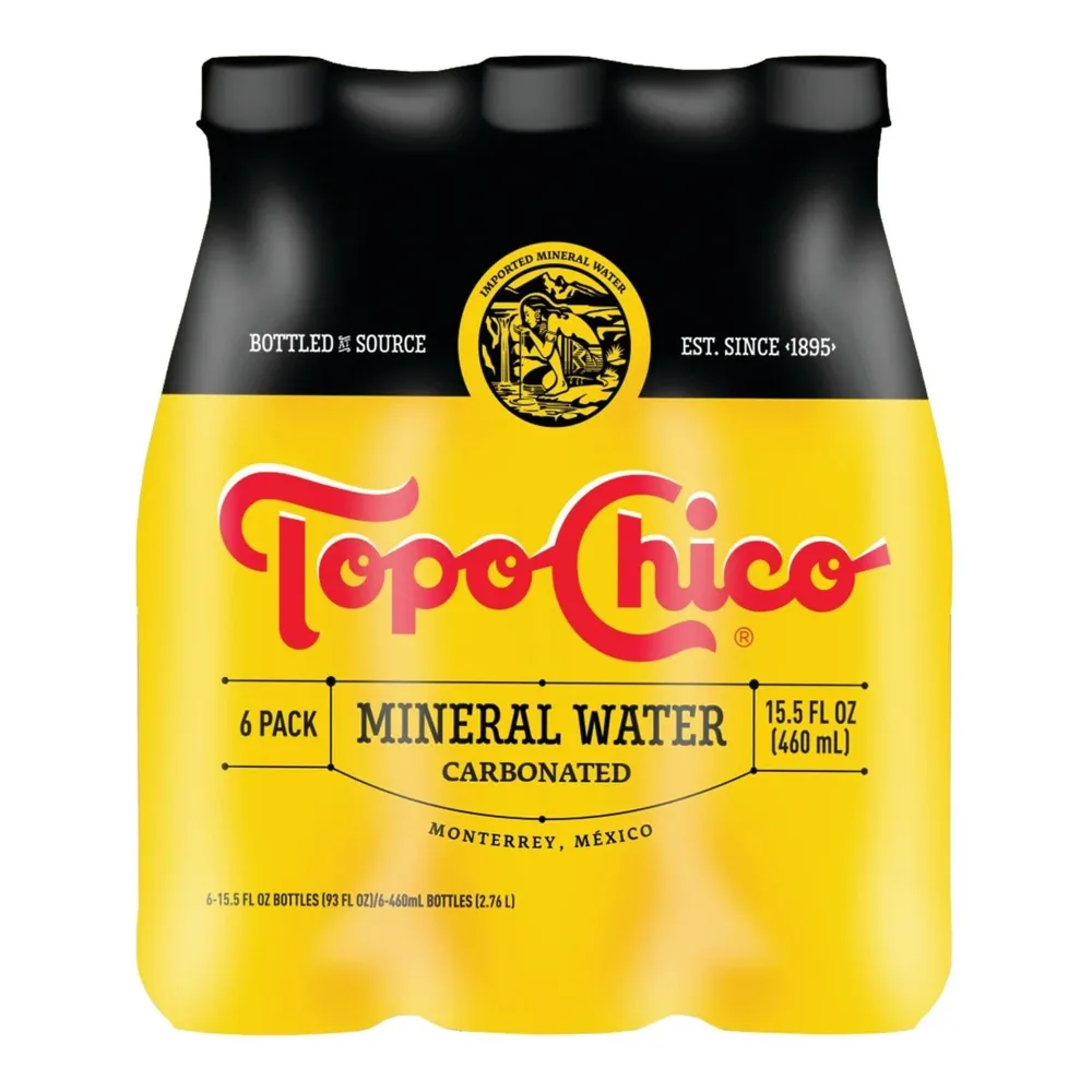 021136180763 TOPO CHICO AGUA MINERAL 15Z/6PK - Image 1
