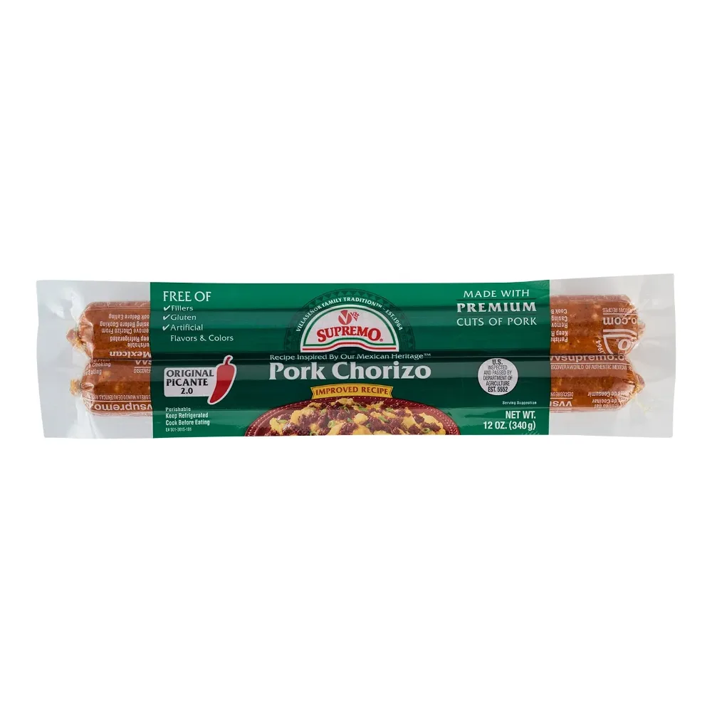 021724605142 V&V PORK CHORIZO ORG 12Z - Image 1