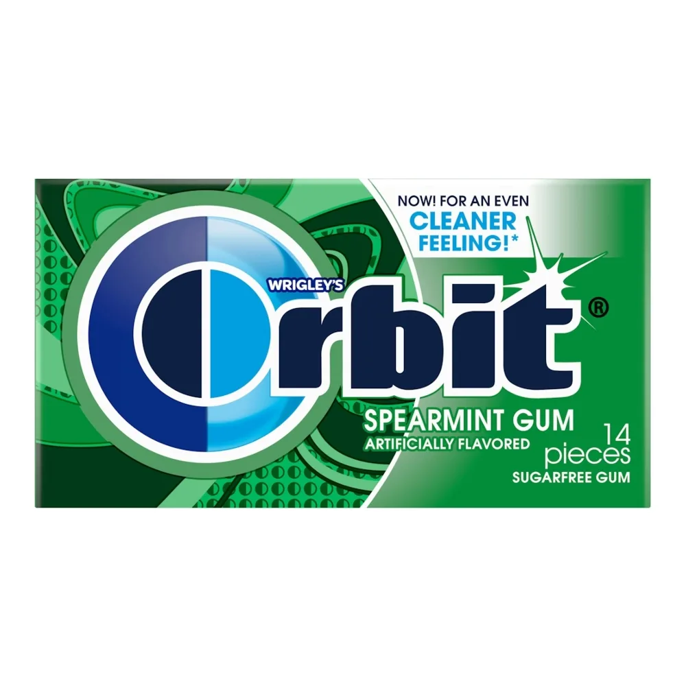 022000004840 ORBIT SPEARMINT GUM 15CT - Image 1