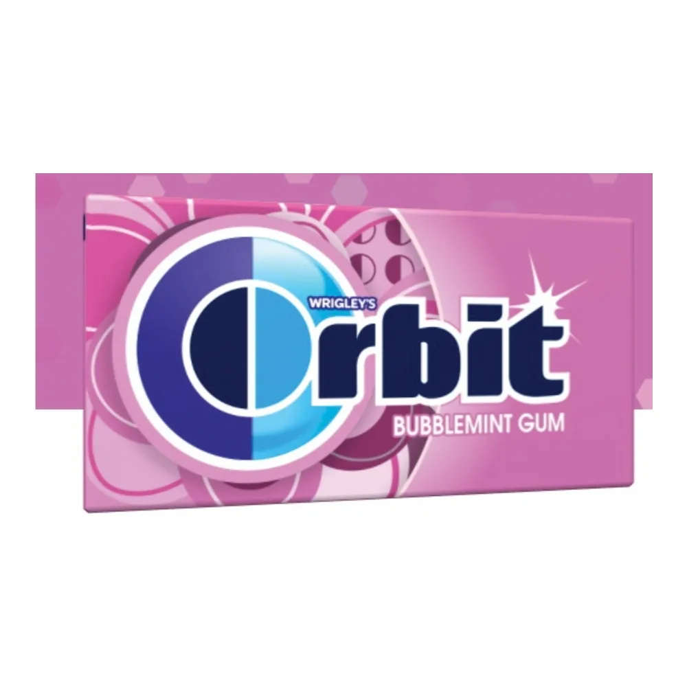 022000004895 ORBIT BUBBLEMINT GUM 14CT - Image 1