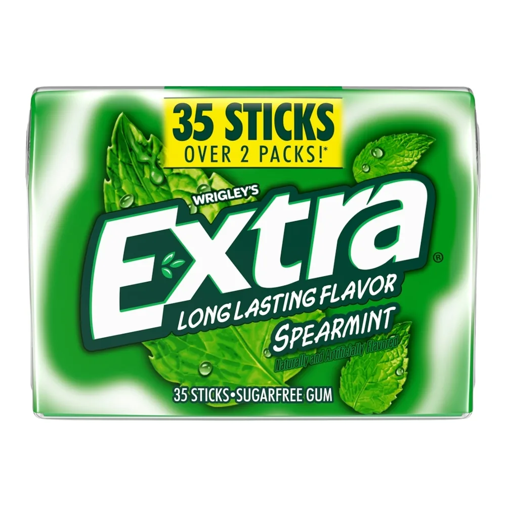 022000017871 WRIG EXTRA SPEARMINT GUM 35CT - Image 1
