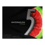 WRIG 5 WATERMELON PRISM GUM 15CT