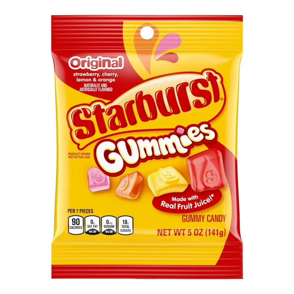 022000298416 STARBURST ORIGINAL GUMMIES 5 Z - Image 1