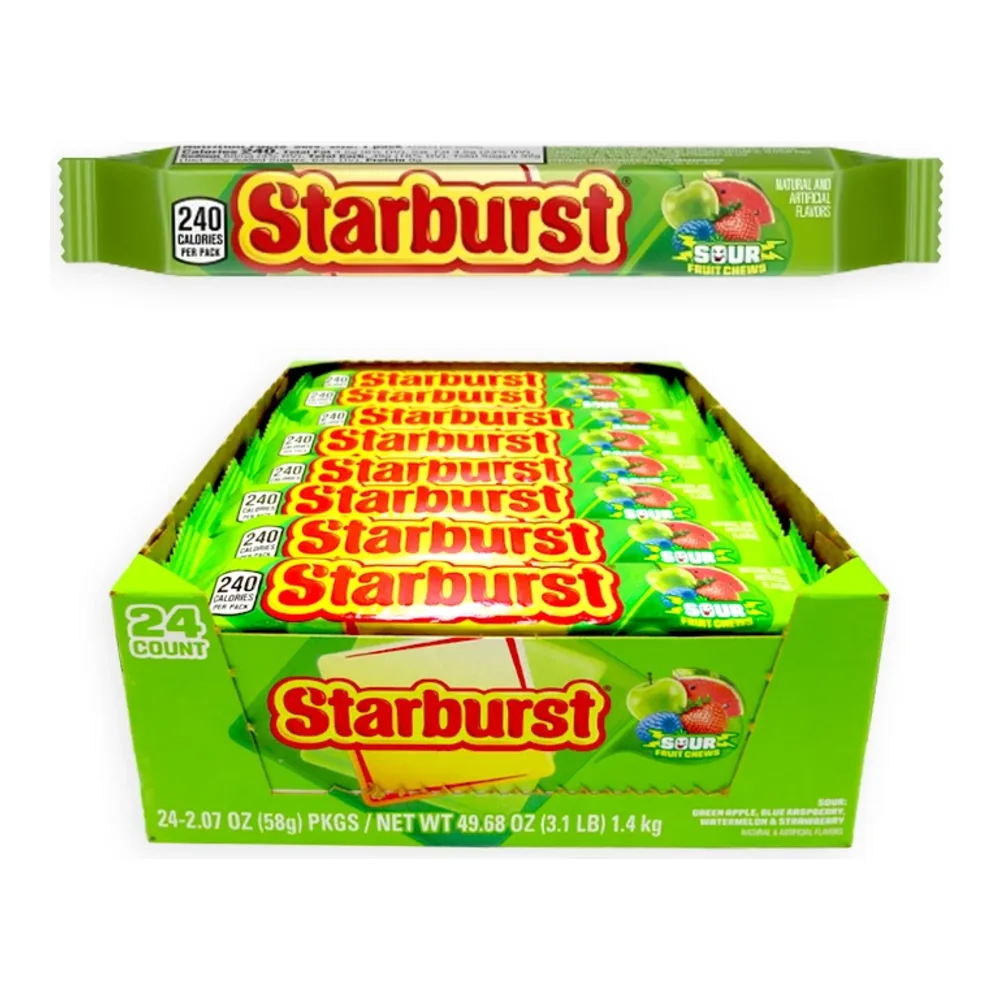 022000330512 STARBURST GREEN APPLE 2Z - Image 1