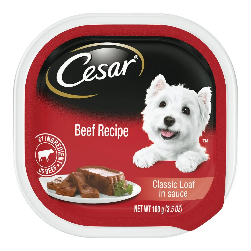 023100014012 CESAR SELECT BEEF DOG FOOD 3Z - Image 1