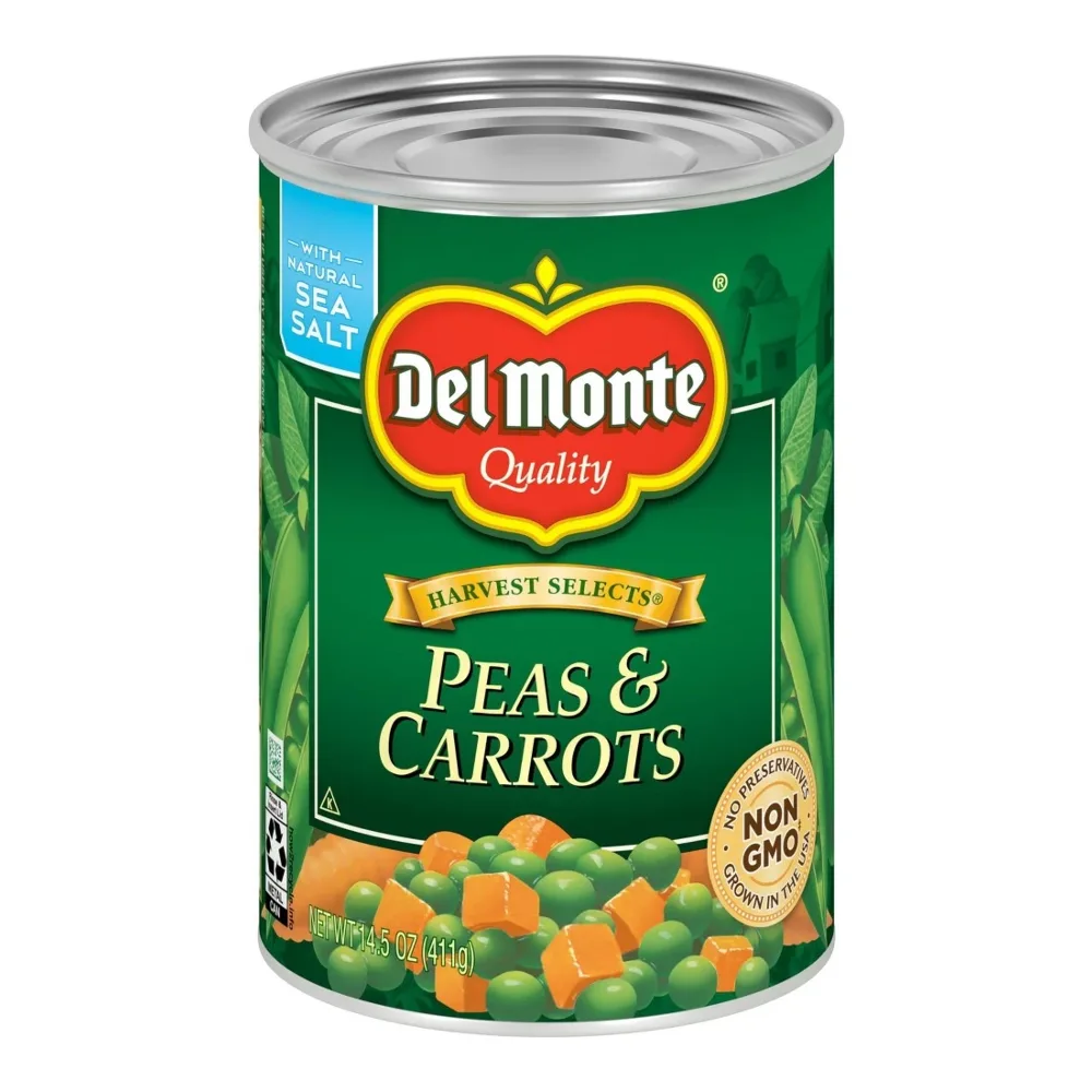 024000163114 DEL MONTE PEAS & CARROTS 14Z - Image 1