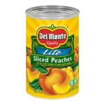 DEL MONTE LITE SLC YC PEACHES 15Z