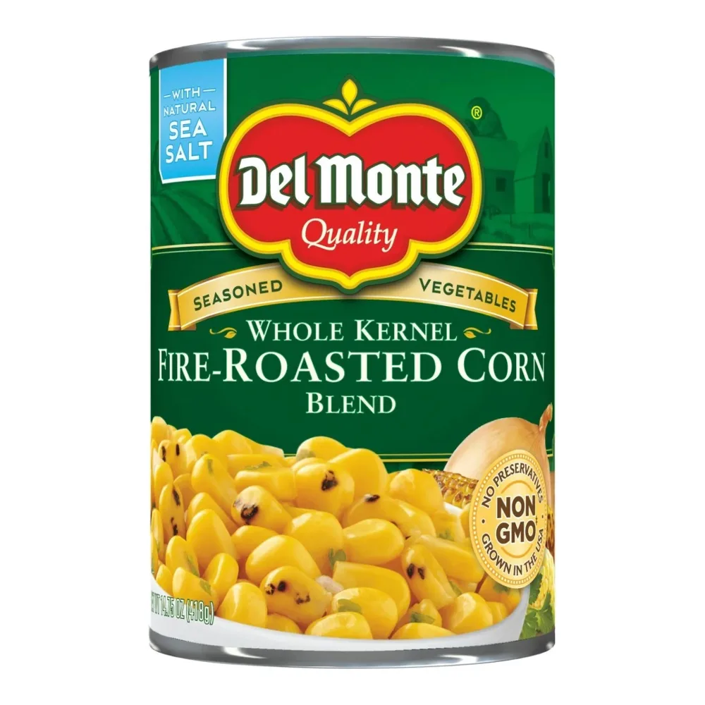024000549307 DEL MONTE WHL KERNEL CORN FIRE -ROAST 15Z - Image 1