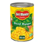 DEL MONTE DICED MANGOS 15Z