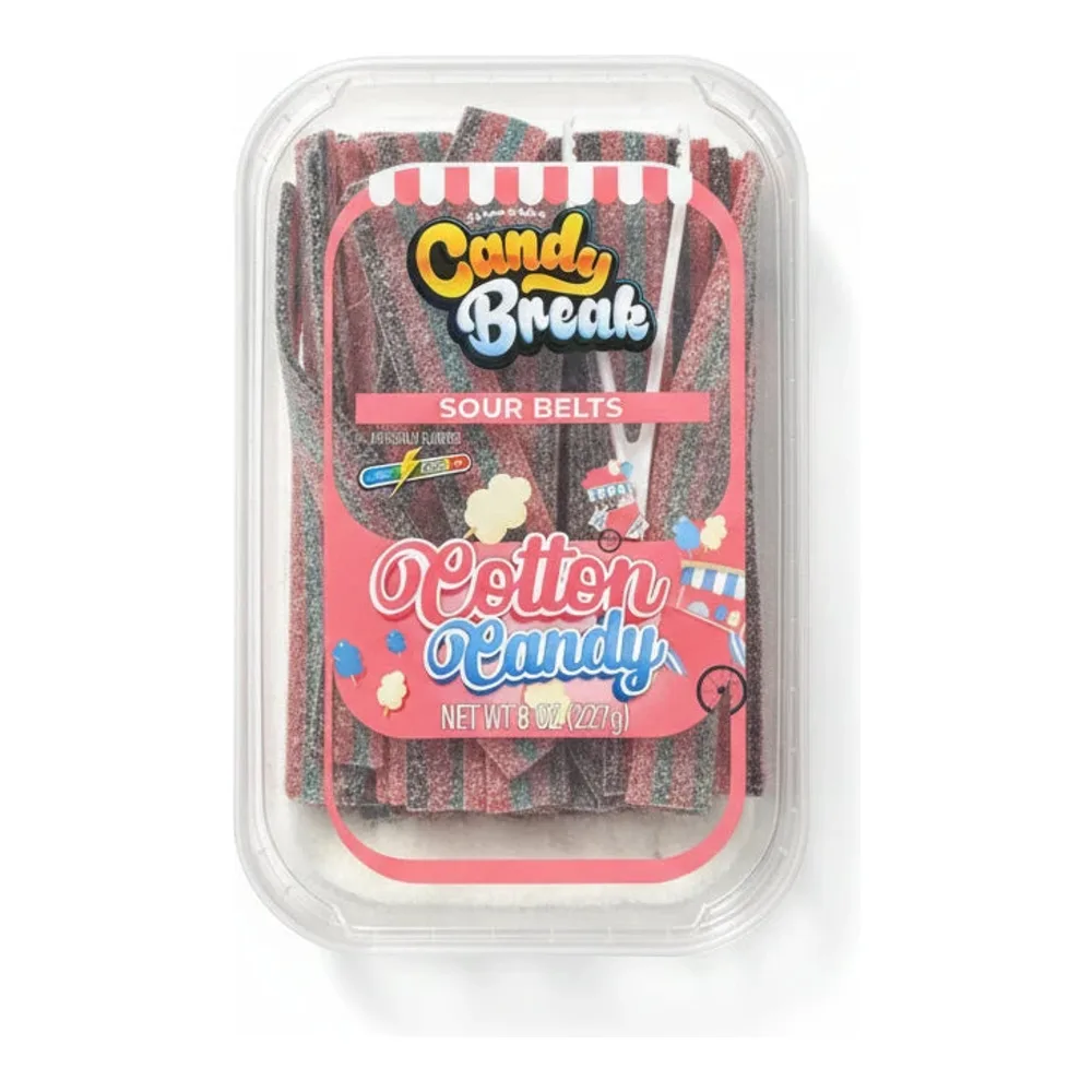 024354431020 CANDY BREAK COTTON CANDY BELTS 8Z - Image 1