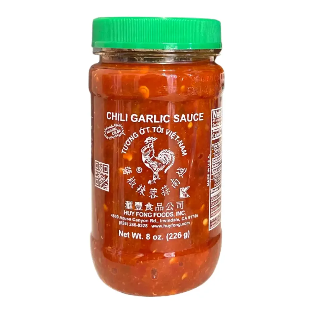 024463061040 HUY FONG CHILI GARLIC HOT SCE 8Z - Image 1