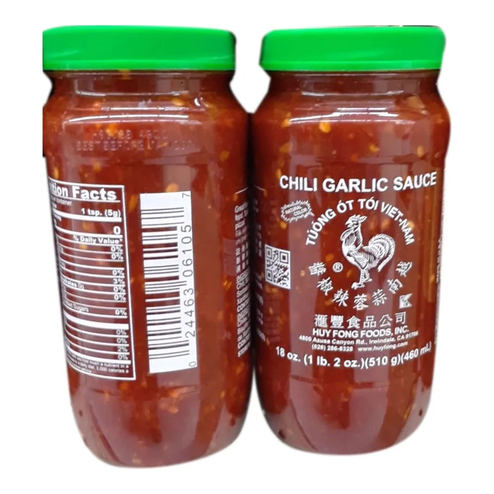 024463061057 HUY FONG CHILI GARLIC SCE 18Z - Image 1