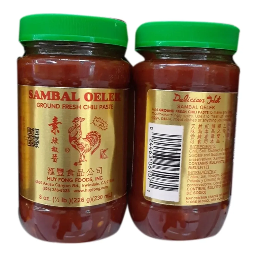 024463061071 HUY FONG CHILI GARLIC SCE 8Z - Image 1