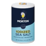 MORTON IODIZED **SEA** SALT 26Z