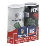 MORTON SALT & PEPPER SHAKERS 5Z