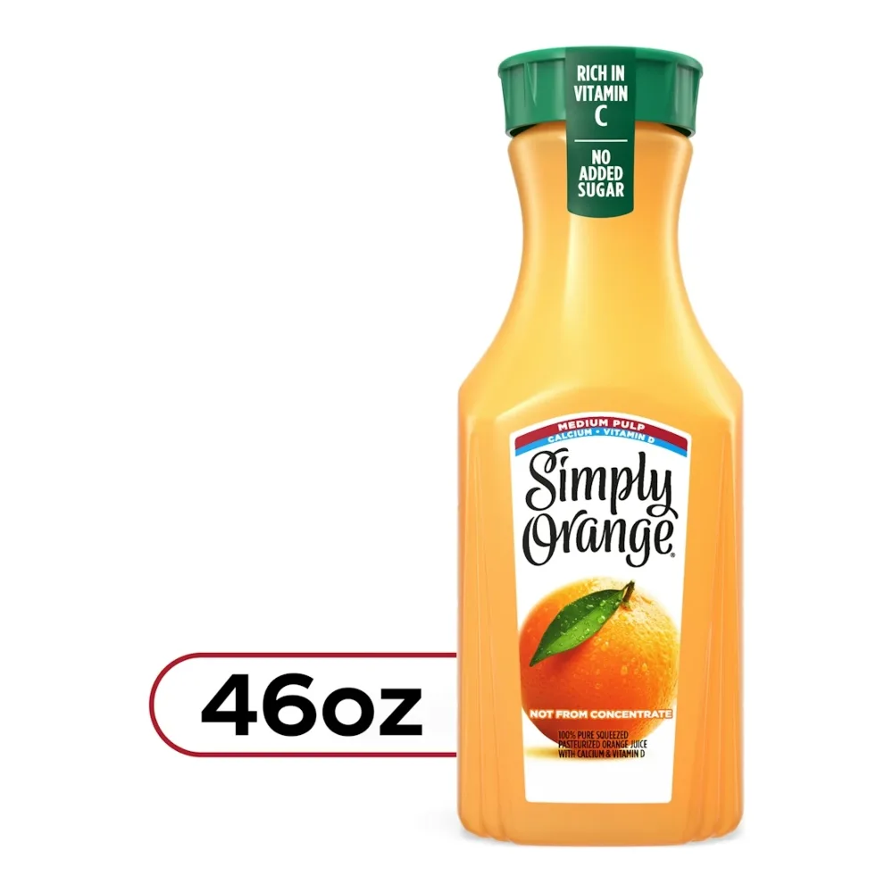 025000136849 SIMPLY ORANGE JCE MEDIUM PULP 46Z - Image 1