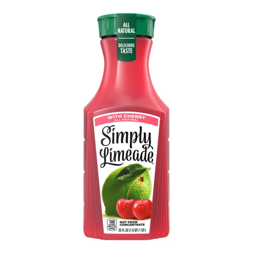 025000138256 SIMPLY CHERRY LIMEADE 52Z - Image 1