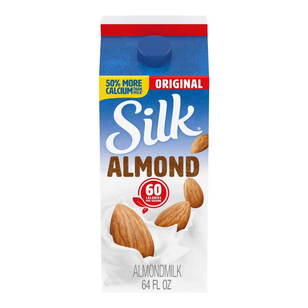 025293000988 SILK ALMOND MILK - ORIG 64Z - Image 1