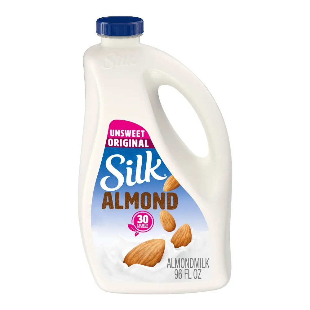 025293003774 SILK SOYMILK - ALMOND UNSWEET 96Z - Image 1