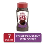 FOLGERS INSTANT LATTEE MEDIUM DARK 7OZ